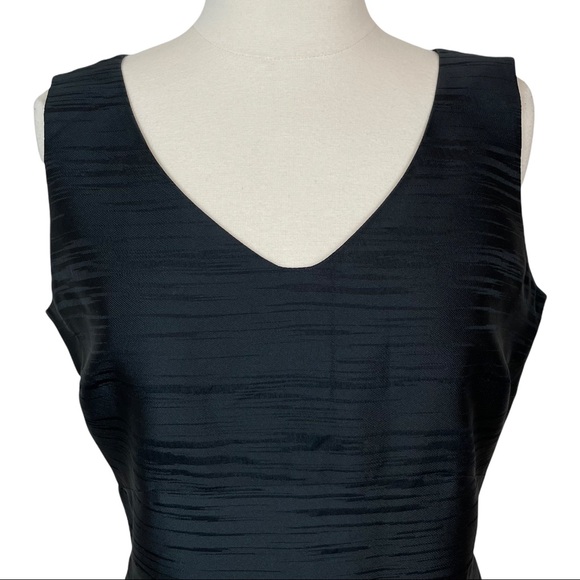 AG Phillips Silk Professional Women’s A-Line Black Short Dress - Size 10 Pockets - Picture 2 of 9